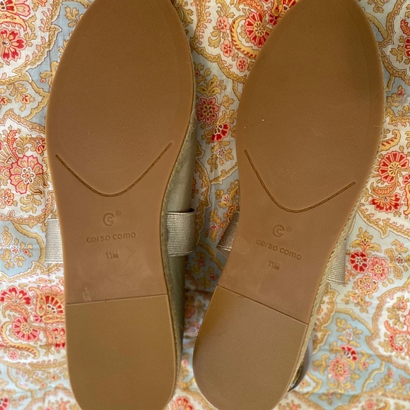 CC Corso Como Bellah espadrille gold 11 NWT - Picture 4 of 5
